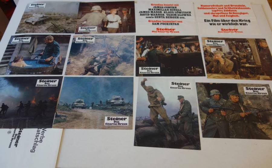 Cross of Iron original release german lobby still set